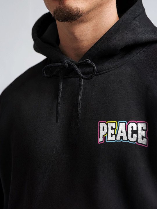 Men Graphic Printed Hooded Sweatshirt